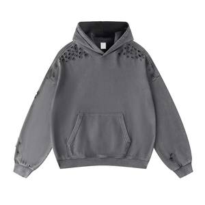 Sweat à capuche lourd de haute qualité pour hommes, vêtements d'hiver en polaire personnalisés Sweats à capuche personnalisés pour hommes - Product Image 1