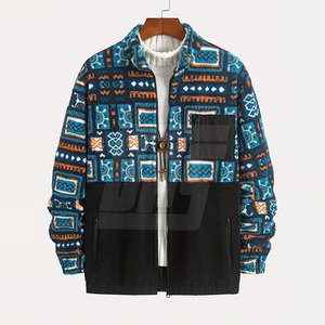 แจ็กเก็ตมวยปล้ำซิปเต็มตัวแบบคลาสสิกสำหรับผู้ชายแจ็กเก็ตการฝึกแฟชั่นสวมใส่ในชีวิตประจำวันสวมใส่สบายสำหรับฤดูหนาว - Product Image 1