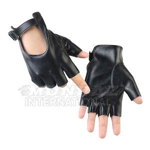Guantes sin dedos de moda unisex Diseño de medio dedo para ropa de calle informal Guantes de medio Dedo de moda - Product Image 6