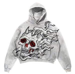 Sweat-shirt à broderie lourde personnalisé 500g Sweat-shirt imprimé à bulles de haute qualité Surdimensionné 100% Coton Meilleur fabricant de sweats à capuche Hommes - Product Image 6