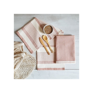 Toallas de cocina bordadas de algodón puro con gradiente de Golf de lujo 50x70cm 210 GSM OEKO TEX certificado tacto suave respetuoso con el medio ambiente esencial - Product Image 3