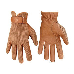 Gants d'équitation en cuir PU professionnels confortables saisonniers hiver équitation quotidienne quantité minimale de commande bas gants équestres personnalisés vente - Product Image 5