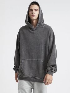 เสื้อฮู้ดซักกรดสำหรับผู้ชายพิมพ์ลายกำหนดโลโก้ได้อย่างรวดเร็วแห้งเร็วระบายอากาศมีสไตล์