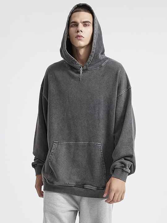 Custom Made Men's Printed Acid Wash  Hoodies in Super Quality Thermal Quick Dry Breathable Stylish Hoodies with Custom logo