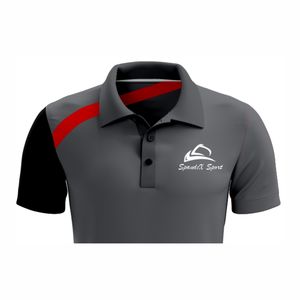 Camiseta de Trabajo de Verano para Hombre, 100% Poliéster, Personalizada con Logotipo Estampado o Liso, Tejida, de Secado Rápido - Product Image 4