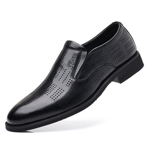 Zapatos de Cuero para Hombre, Color y Talla Personalizados, Servicio OEM ODM, Venta al Por Mayor Directa de Fábrica, Alta Calidad para Compradores de Marcas - Product Image 1