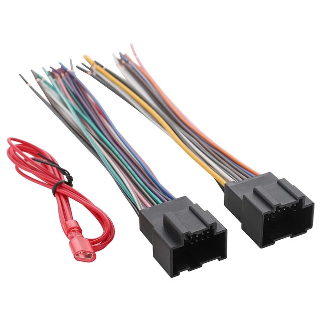 Car Radio Stereo Wiring Harness Fit for Car Install Aftermarket Stereo Wire Adapter Connector Player