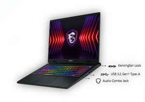 Nouvel Arrivage M S I Ordinateur Portable S w o r d 16 HX B14VFKG I7 14700HX RTX4060 16 pouces 16 Go + 1 To 2.5k 240hz - Product Image 6