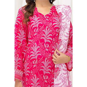 Non cousu belle qualité pelouse tenue décontractée pour les femmes 2025 nouveau Design dames pelouse Shalwar Kameez avec Dupatta - Product Image 4