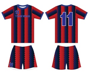 Uniforme de fútbol Diseño de sublimación Impresión Conjuntos de ropa deportiva personalizables - Product Image 1