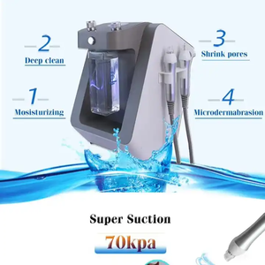 4 in 1ブラックヘッド除去スキンクリーナー顔酸素ハイドロダイヤモンドダーマブレーション水マイクロダーマブレーション美容マシン - Product Image 2