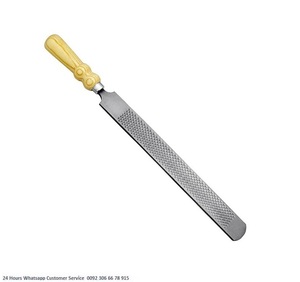 Instrumentos veterinarios pezuña escofina mango de madera - Product Image 5