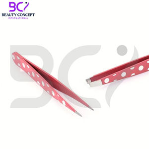 Pinzas de Precisión Duraderas con Punta Inclinada de Acero Inoxidable, Kit de Herramientas para Depilación y Cuidado Personal, para Cejas, Barba y Aplicación de Maquillaje - Product Image 5