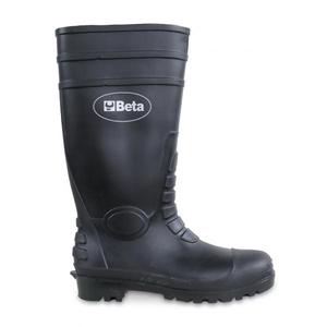 BETA Bottes de travail en PVC nitrile avec chaussures de sécurité autonettoyantes et antidérapantes - Product Image 1