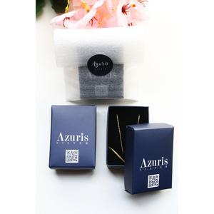 Collier pendentif en argent sterling 925 de conception unique à clé gauche turque Azuris - Product Image 3