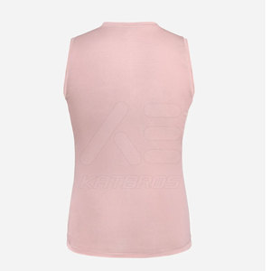 KATOROS Camiseta deportiva de manga corta para hombre, transpirable, de secado rápido, de licra/poliéster/malla, camiseta sin mangas para ciclismo, color rosa - Product Image 2