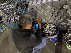 Verificación instantánea del grado de aluminio con análisis elemental de prueba de espectroscopia láser portátil (LIBS Al) - Product Image 4