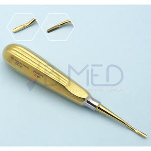 Elevador de Raíces Dentales Personalizado 2026, 46R, Dentado, de Titanio, para Extracción de Dientes, Cirugía Oral, Instrumentos Dentales - Product Image 3