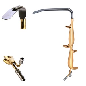 Breast Augmentation Tebbetts Breast Augmentation Fiber Optic Retractor With Double Handle and Smoot Plastic Surgery Instruments - Product Image 1