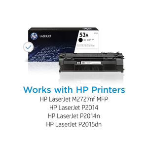 Cartouche de toner compatible HP 53A noir pour LaserJet Q7553A - Product Image 4