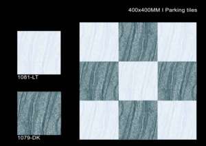 Dalles de pavage en porcelaine robustes pour extérieur 400x400 mm 40x40 cm 16x16 pouces finition mate pour parking et terrasse - Product Image 2