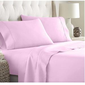 Ensemble taie d'oreiller housse de couette en coton biologique 100% solide Style américain non jetable avec certificat GOTS impression réactive unie - Product Image 6