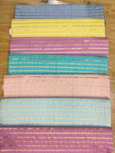 Drapeado hecho a medida en Royalty Exquisito Brocade Silk Dress Material Collection Ideal para chaquetas, faldas y vestidos formales - Product Image 4