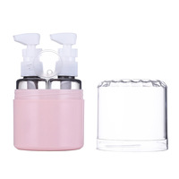 Juego de 2 Botellas de Viaje con Atomizador de Perfume Recargable, con Impresión de Logotipo Personalizado, Pulverizador de Niebla Fina Nano, con Funda Protectora