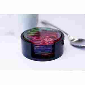 Venta caliente con precio razonable Posavasos artesanales Resina Diseño personalizado Resina de madera de nogal Fabricación India - Product Image 3