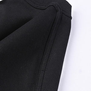 Camiseta lisa de algodón con estampado personalizado de 250GSM, ropa de calle de verano con manga corta de gran tamaño, lienzo de algodón 100%, suministro ODM - Product Image 5