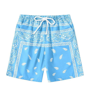 กางเกงขาสั้นผู้ชายพิมพ์ลายผ้าพันสำหรับเล่นบาสเก็ตบอลวัยรุ่นตาข่ายสองชั้นไซส์ใหญ่พิเศษตามสั่ง2025 - Product Image 1