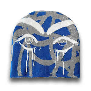 Gorro de punto de una sola capa cálido de otoño para hombres y mujeres, gorros deportivos al aire libre de diseñador personalizado con alta elasticidad - Product Image 6