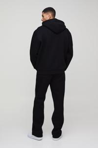 Personnalisé en gros prix d'usine dernier survêtement surdimensionné Boxy homme imprimé de texte officiel dans le monde zip pour la saison d'hiver - Product Image 6