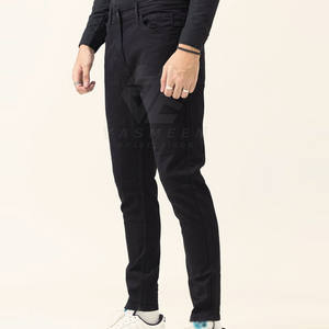 Vente directe de haute qualité hommes mi hiver décontracté style droit jean pantalon couleur personnalisée motif solide respirant velours côtelé - Product Image 2