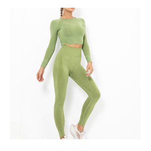 Conjunto de Yoga de nuevo estilo, conjunto de Yoga a precio barato para mujer, ropa de gimnasio de secado rápido, conjunto de Yoga para mujer hecho en Pakistán, ropa de Fitness para mujer - Product Image 1