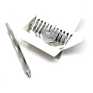 Nuevos Espejos Dentales Premium 12x con Cabeza Cónica, Mango Hueco Liso, Instrumentos Quirúrgicos de Acero Inoxidable Duraderos - Product Image 3