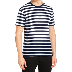 T-shirt col rond pour hommes personnalisé T-shirt avec logo personnalisé avec impression pour hommes vente en gros - Product Image 1