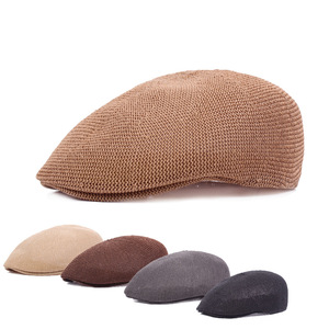 2026 New High Quality Wholesale Adjustable Newsboy <b>Hat</b> for Men <b>Flat</b> <b>Cap</b> Ivy Gatsby Cabbie Beret <b>Hat</b> - Product Image 1