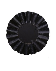 Miroir mural décoratif à cadre rond en métal de style floral pour le salon, la chambre à coucher, le bureau et la maison. - Product Image 3