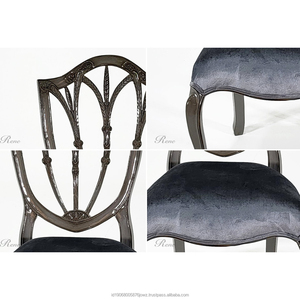 Hot Sale Indonesian Traditional Vintage Wood <b>Dining</b> <b>Table</b> <b>Chairs</b> Set 1717 Durable <b>Foldable</b> Eco-Friendly Hotel <b>Dining</b> Room - Product Image 3