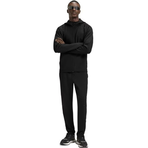 Sweat à capuche zippé hiver solide survêtement Style moderne décontracté pour Streetwear unisexe vêtements de sport activités de plein air 100% coton - Product Image 1