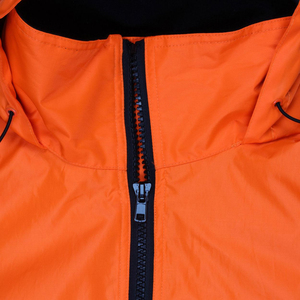 Veste de sécurité réfléchissante haute visibilité personnalisée pour les travaux de construction, avec poches, manches longues, imperméable, pour hommes - Product Image 3