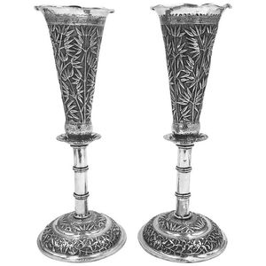 Romantic <b>Dinner</b> Home Decoration Set 3 Aluminium Eco-Friendly Handmade Pillar <b>Candle</b> Holders for Christmas and Weddings - Product Image 6