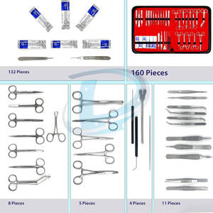 ชุดเครื่องมือผ่าตัดยอดนิยม ชุดเครื่องมือผ่าตัดสแตนเลส เครื่องมือแพทย์ ชุดเครื่องมือผ่าตัด - Product Image 2