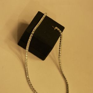 Stylish 27.96ct lab grown <b>diamond</b> moissanite statement <b>bracelet</b> princess vs1 gold rose gold silver oem odm low moq b2b - Product Image 5