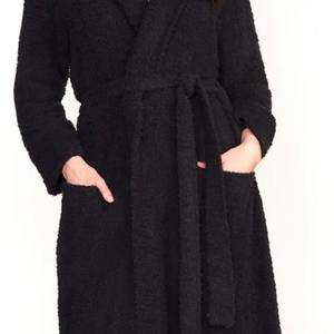 เสื้อคลุมอาบน้ำผ้าเทอร์รี่ซึมซับดีและใส่สบายเหมาะสำหรับใช้อาบน้ำ - Product Image 4