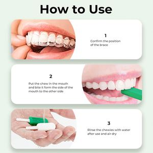 Allineatori Dentali Ortodontici a Forma di Gelato, Gusto Frutta, Multiuso - Product Image 3