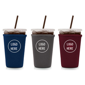 ปลอกแก้วกาแฟนีโอพรีนแบบกำหนดเอง ขนาด 16-32 ออนซ์ ปลอกหุ้มแก้วกาแฟแบบใช้ซ้ำได้ เก็บอุณหภูมิ - Product Image 1