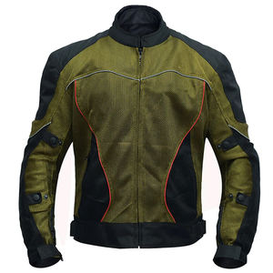 Chaqueta de Motociclismo y Automovilismo Personalizada de Tela Cordura, Resistente al Viento, Transpirable, Estampada, Ignífuga y Anti-UV para Invierno - Product Image 1