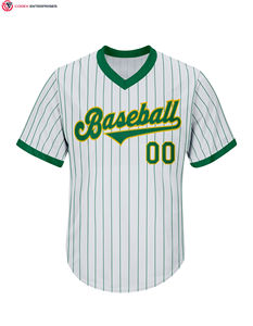 เสื้อเบสบอลสวมหัวคอวีแห้งเร็วพิมพ์ลายกำหนดชื่อโลโก้ส่วนตัวสำหรับวัยรุ่นผู้ชายเครื่องแบบฮิปฮอป - Product Image 4